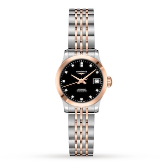 Longines Record 26 Ladies Watch L23205577 | Watches Of Switzerland UK