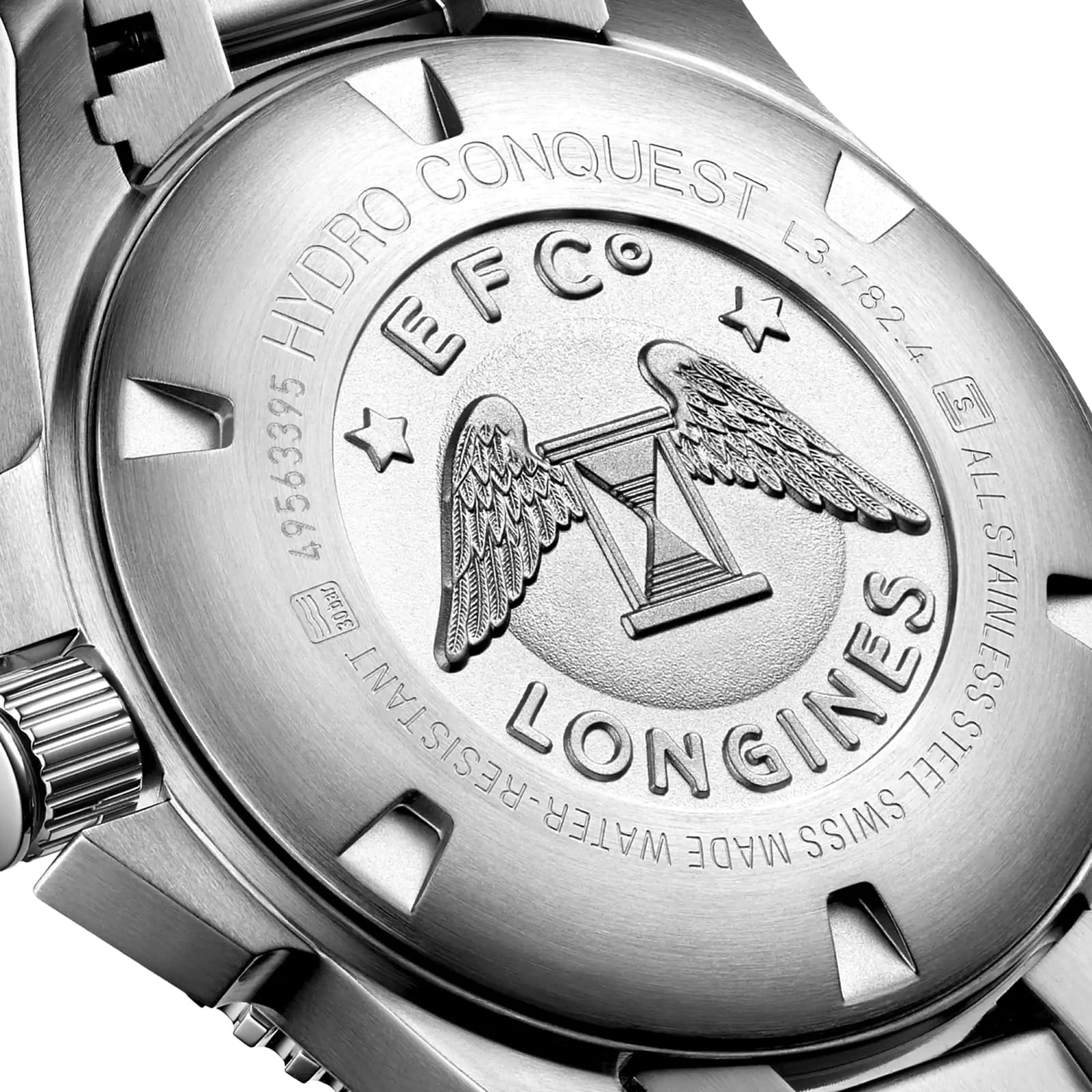 Longines HydroConquest 43mm Mens Watch Grey