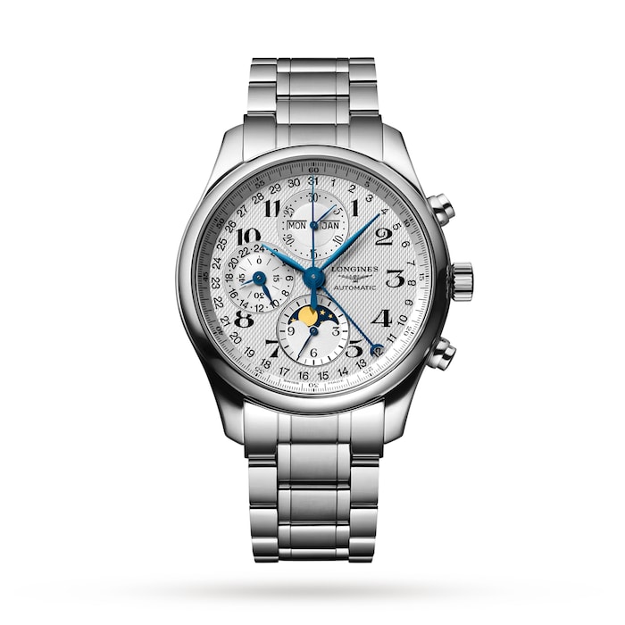 Longines Master Collection 42mm Mens Watch Silver