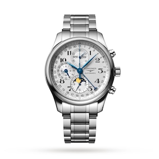 Longines Master Collection 42mm Mens Watch Silver