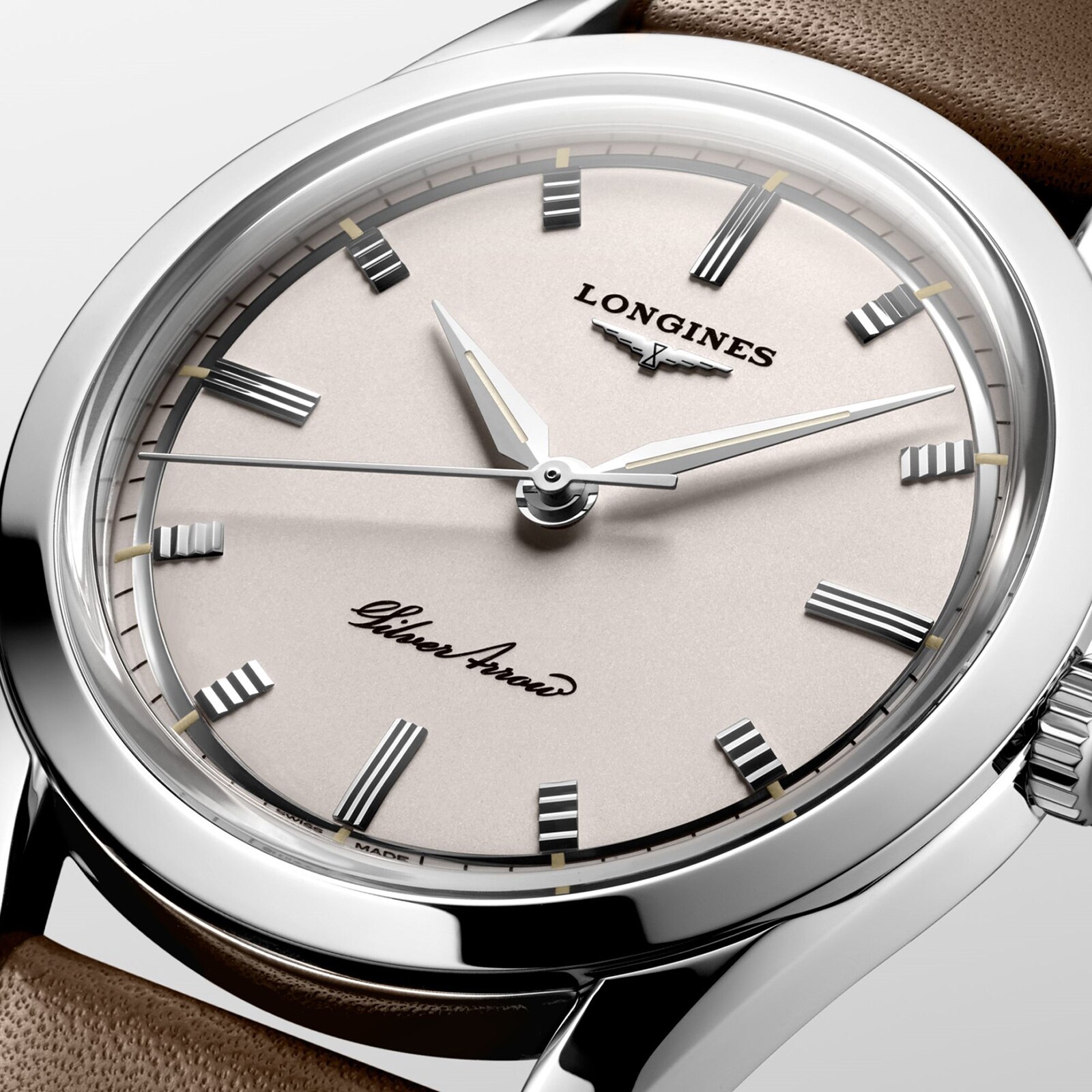 Longines Silver Arrow 38.5mm Mens Watch Longines Silver Arrow 38.5mm Mens Watch