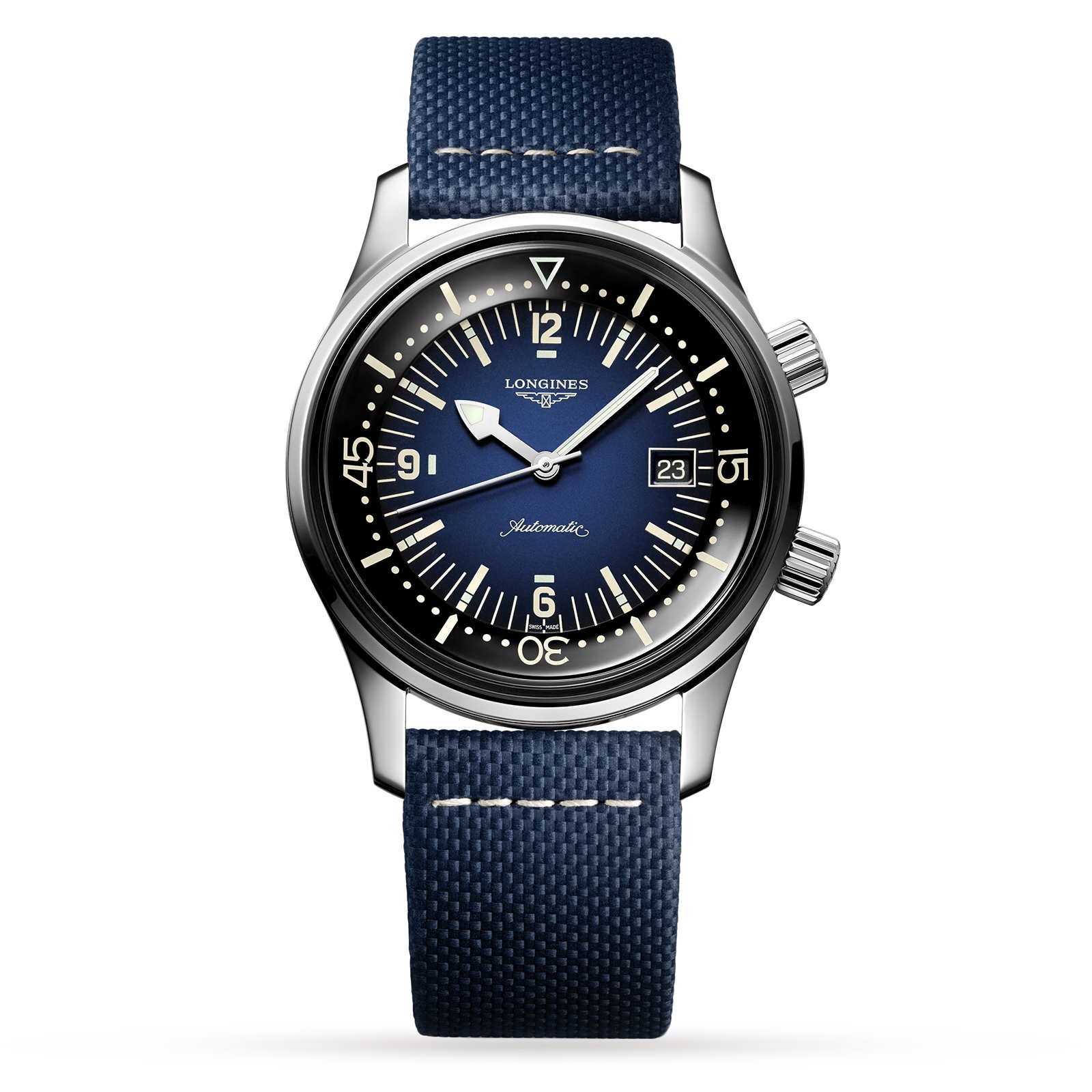 Longines Legend Diver 42mm Mens Watch L37744902 Watches Of Switzerland Us