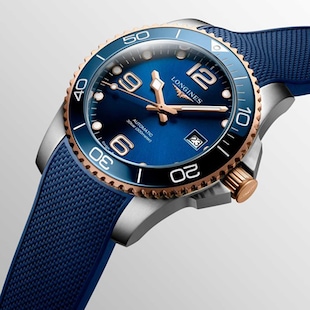 Longines HydroConquest 41mm Mens Watch - Blue