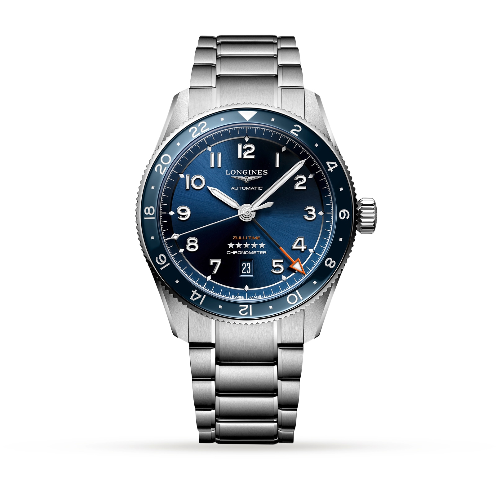 Longines Spirit Zulu Time “Pioneering time zones” 42mm Longines Spirit Zulu Time “Pioneering time zones” 42mm