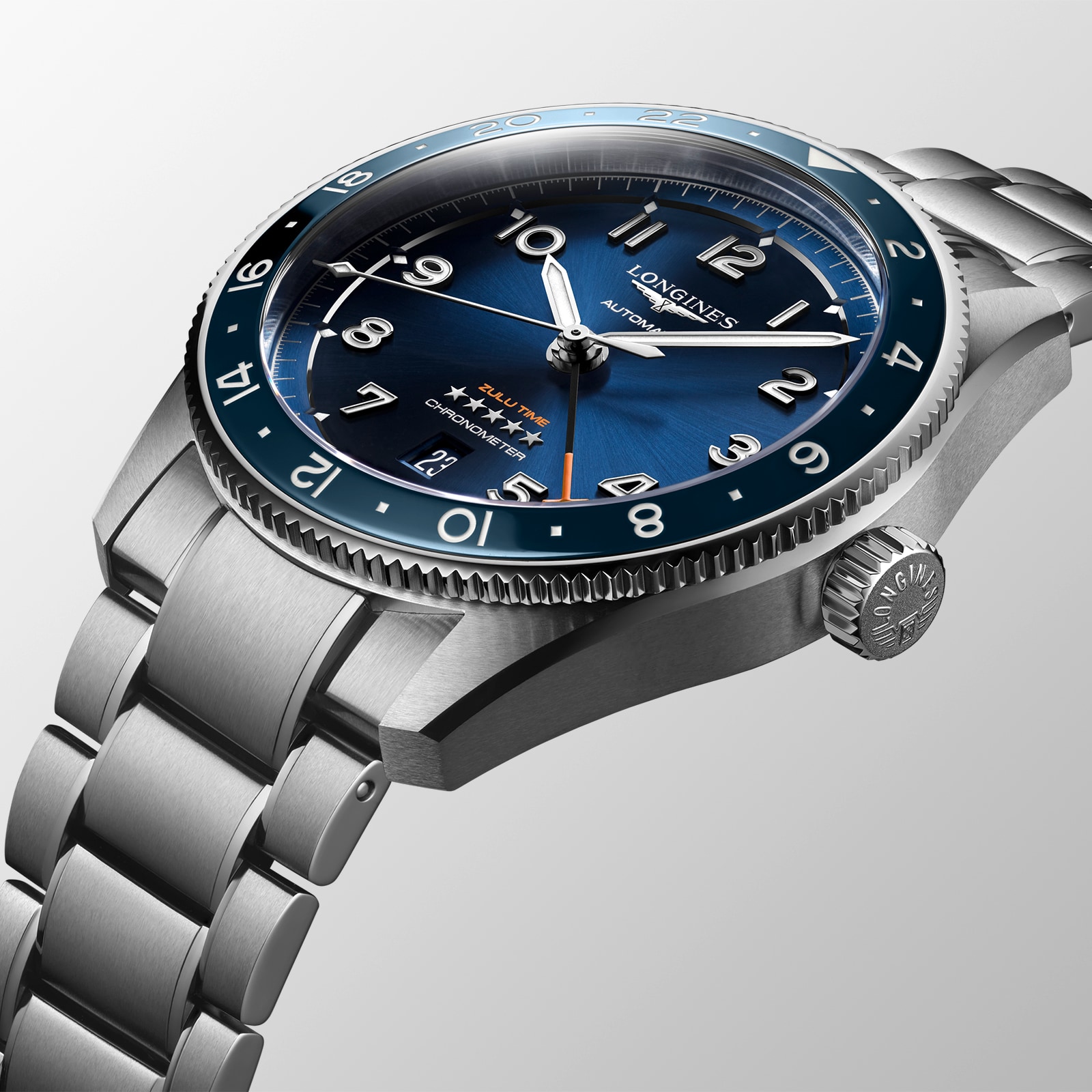 Longines Spirit Zulu Time “Pioneering time zones” 42mm Longines Spirit Zulu Time “Pioneering time zones” 42mm