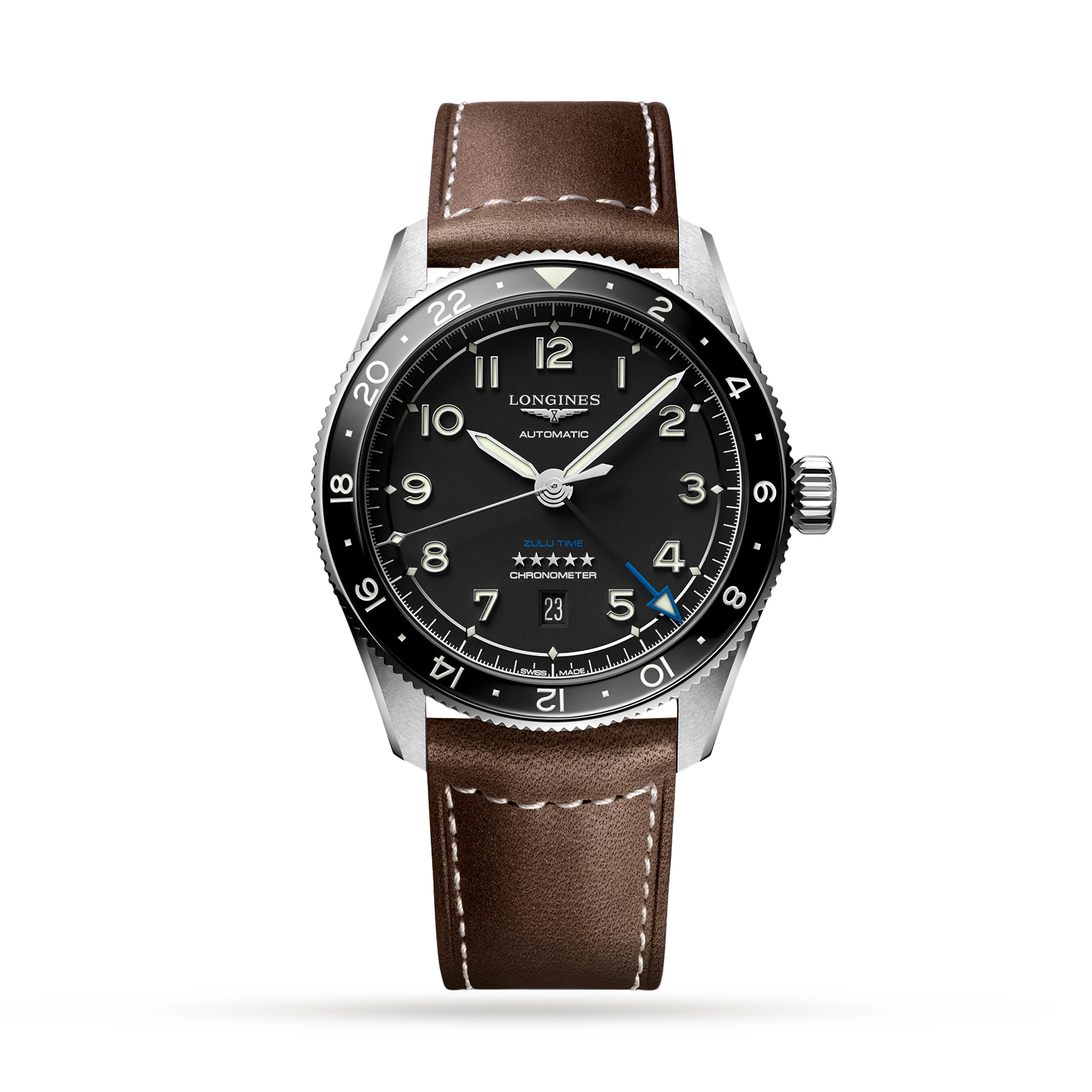 Longines Spirit Zulu Time “Pioneering time zones” 42mm