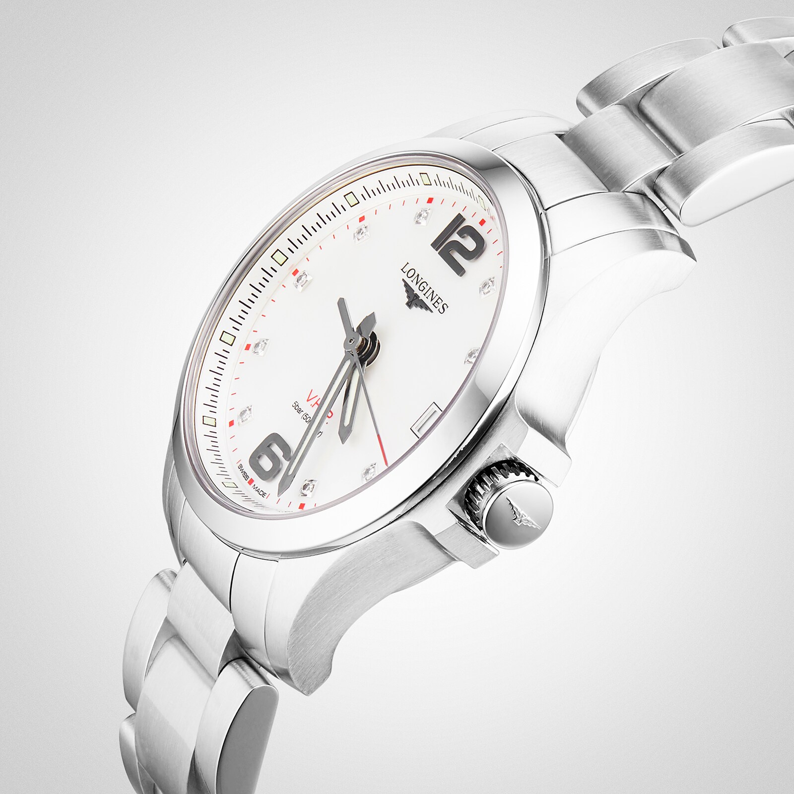 Longines Conquest VHP 36mm MOP Dial Ladies Watch