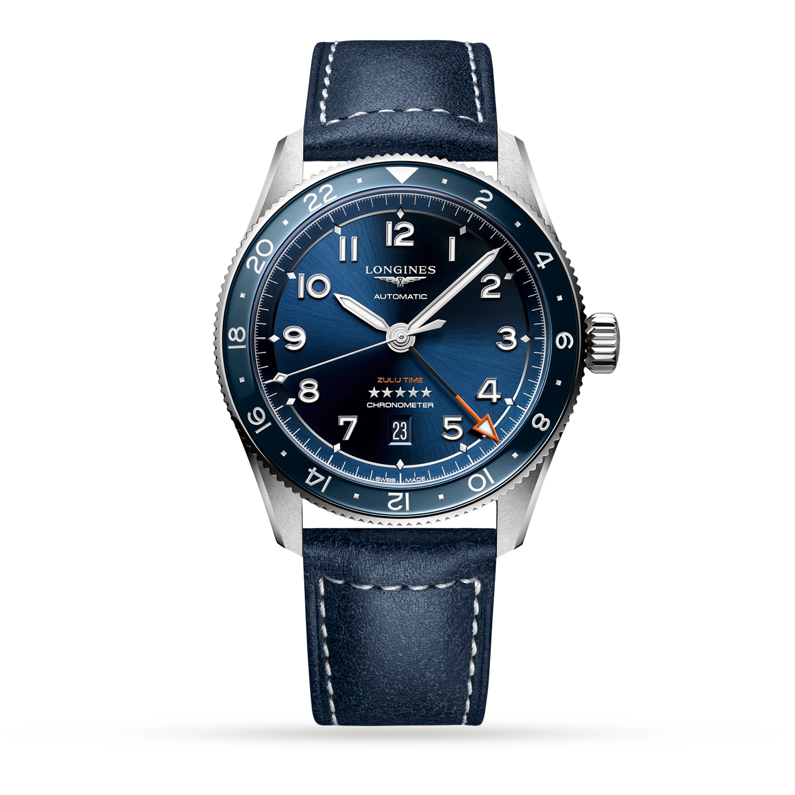 Longines Spirit Zulu Time “Pioneering time zones” 42mm