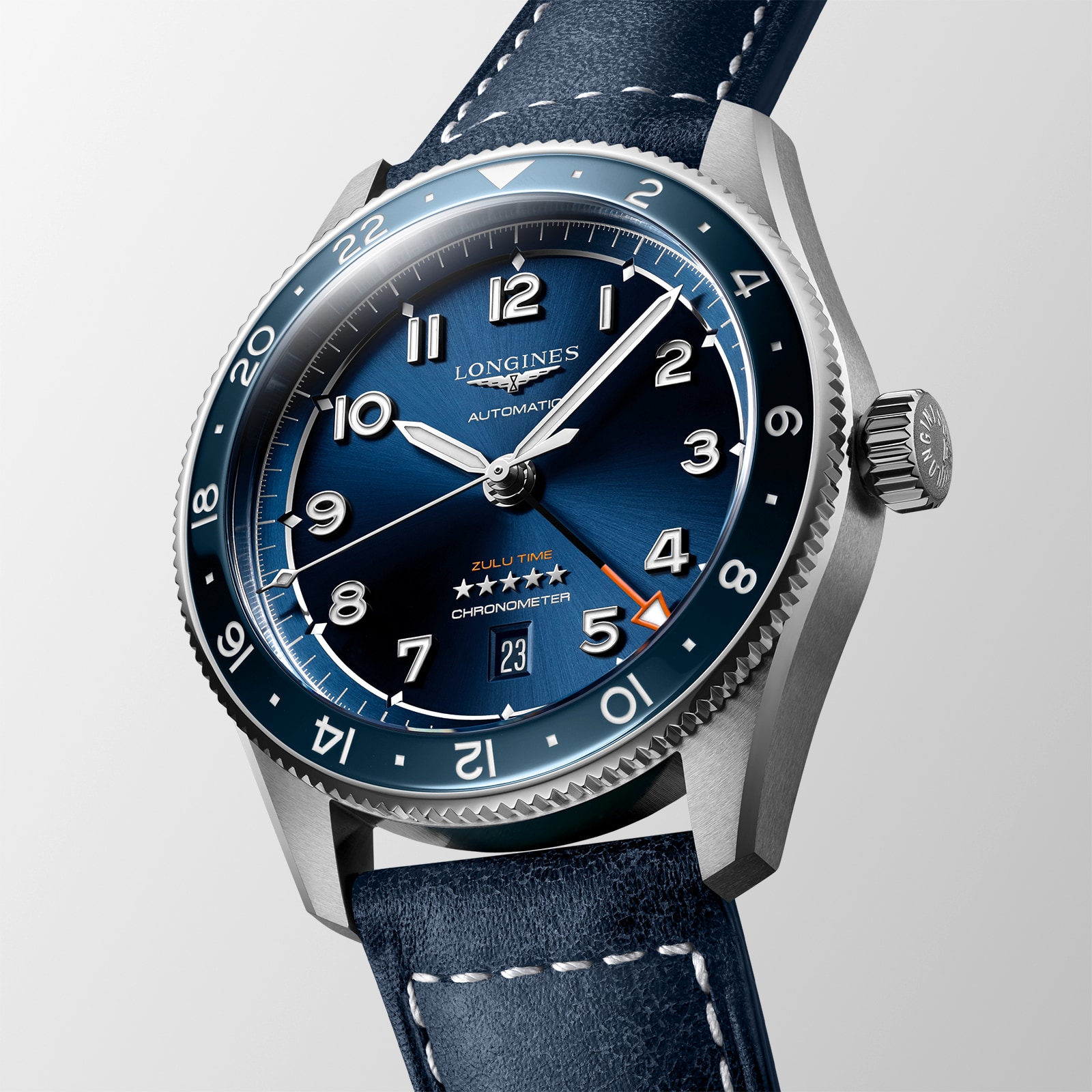 Longines Spirit Zulu Time “Pioneering time zones” 42mm