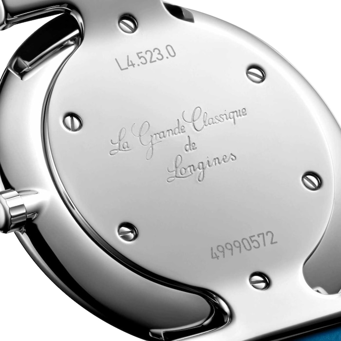 Longines La Grande Classique Blue Dial 39mm Ladies Watch