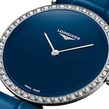 Longines La Grande Classique Blue Dial 39mm Ladies Watch