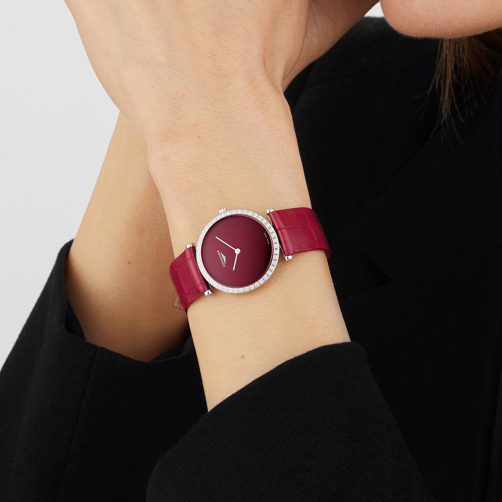 Longines La Grande Classique 29mm Ladies Watch Red