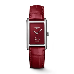 Longines DolceVita 37mm Ladies Watch Red