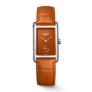 Longines DolceVita 37mm Ladies Watch Orange