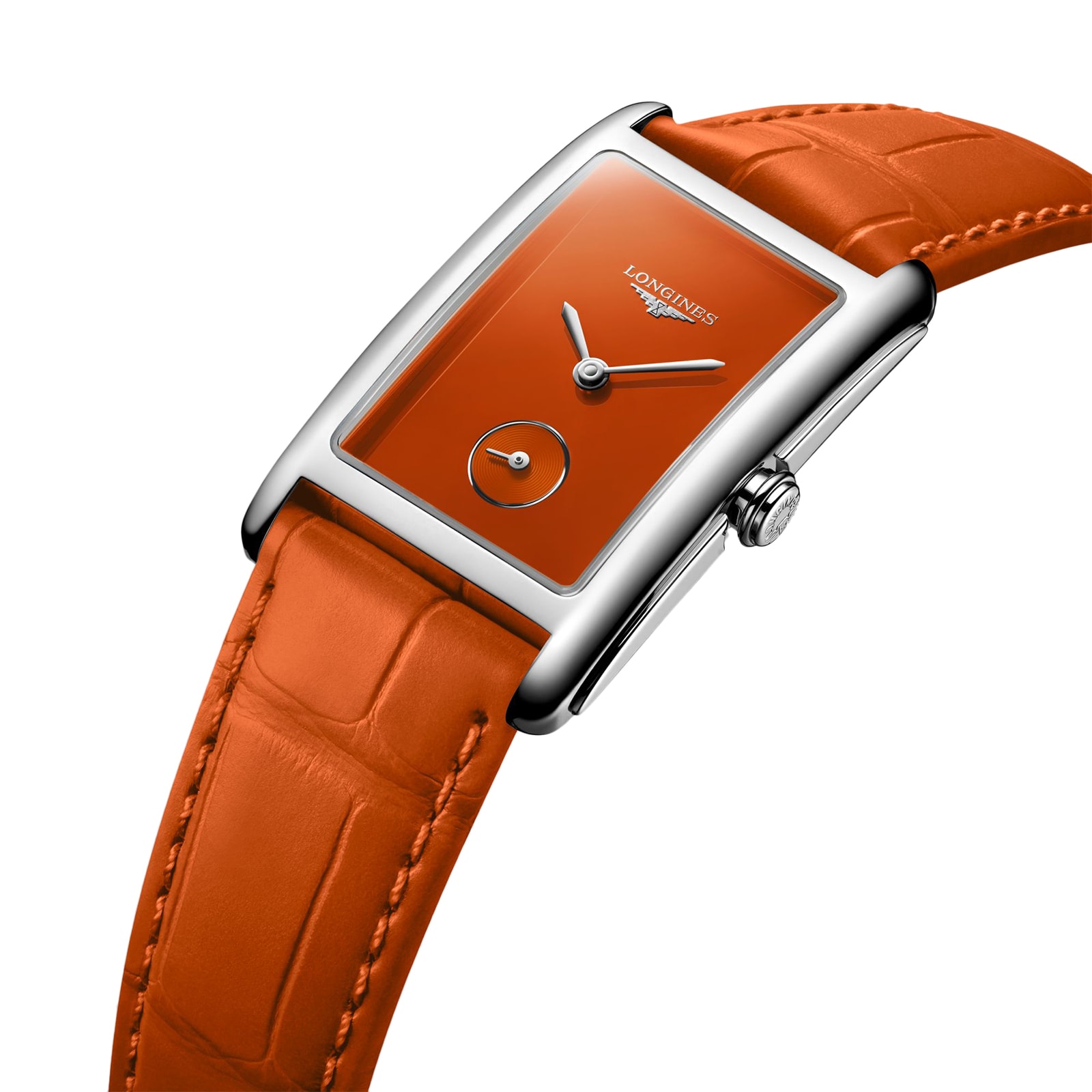 Longines DolceVita 37mm Ladies Watch Orange
