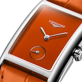 Longines DolceVita 37mm Ladies Watch Orange