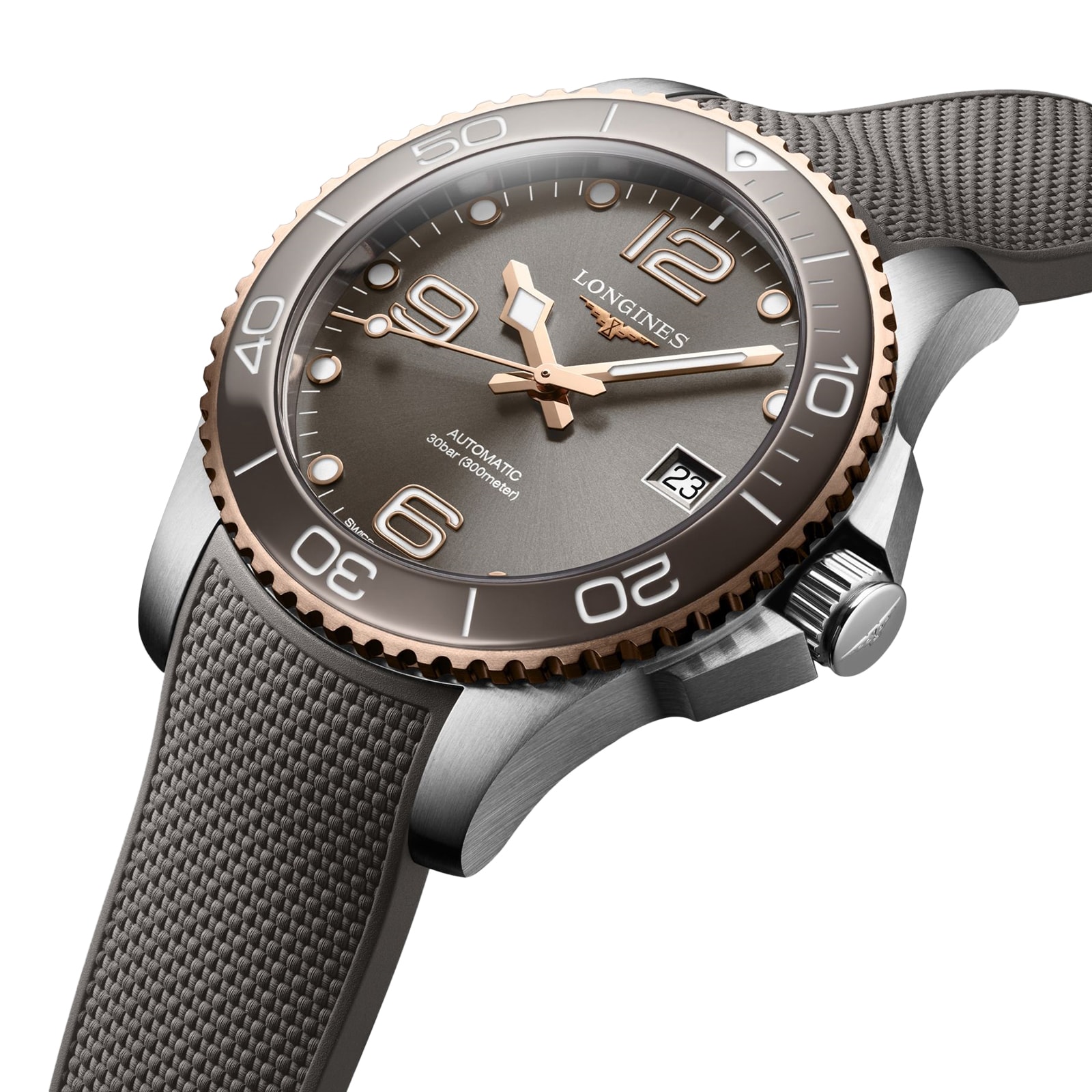 Longines HydroConquest 39mm Mens Watch Grey Longines HydroConquest 39mm Mens Watch Grey