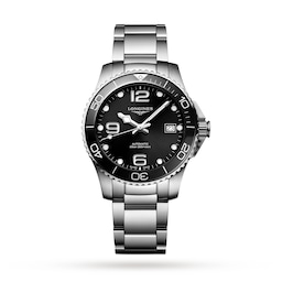 17351033 - HydroConquest 39mm Mens Watch Black
