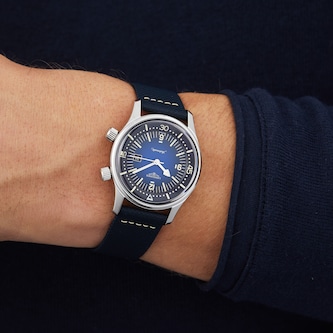 Longines Legend Diver 36mm Mens Blue Watch Longines Legend Diver 36mm Mens Blue Watch
