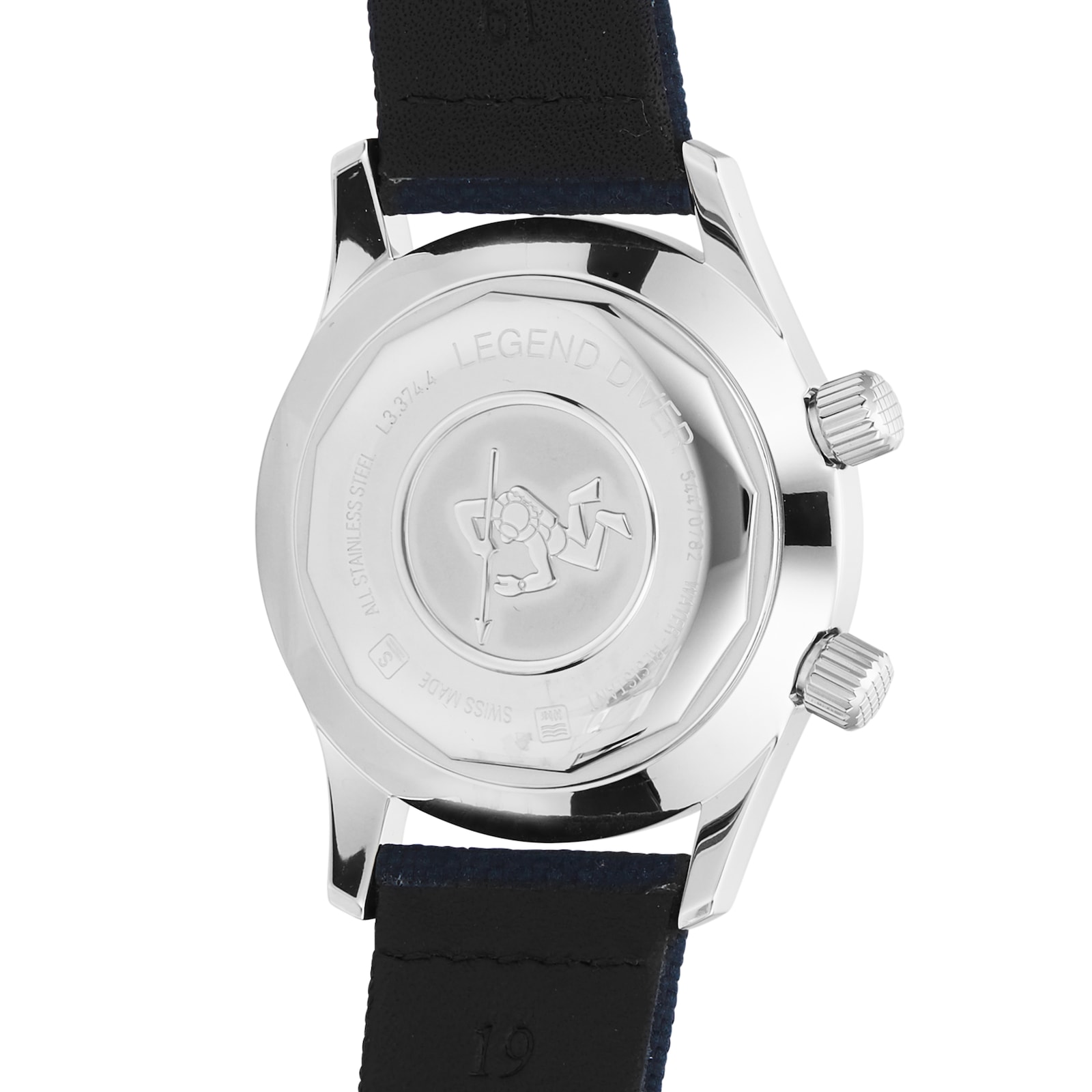 Longines Legend Diver 36mm Mens Blue Watch