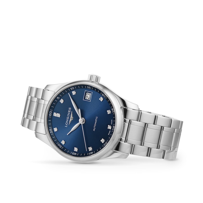 Longines Master Collection 34mm Ladies Watch Blue