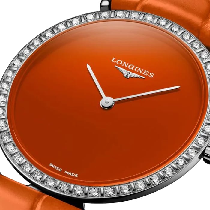 Longines La Grande Classique 29mm Ladies Watch Orange