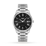 Longines Master Collection 42mm, Black Dial Mens Watch