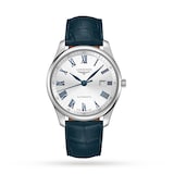 Longines Master 42mm Mens Watch Silver