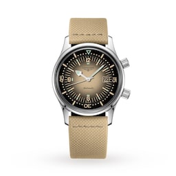 17351068 - Legend Diver 36mm Mens Watch Beige