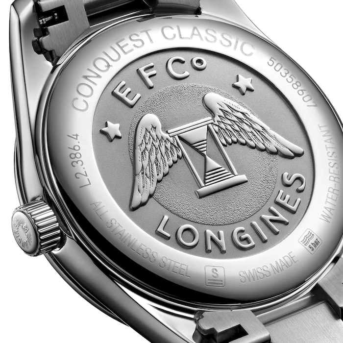 Longines Conquest Classic 34mm Ladies Watch Black