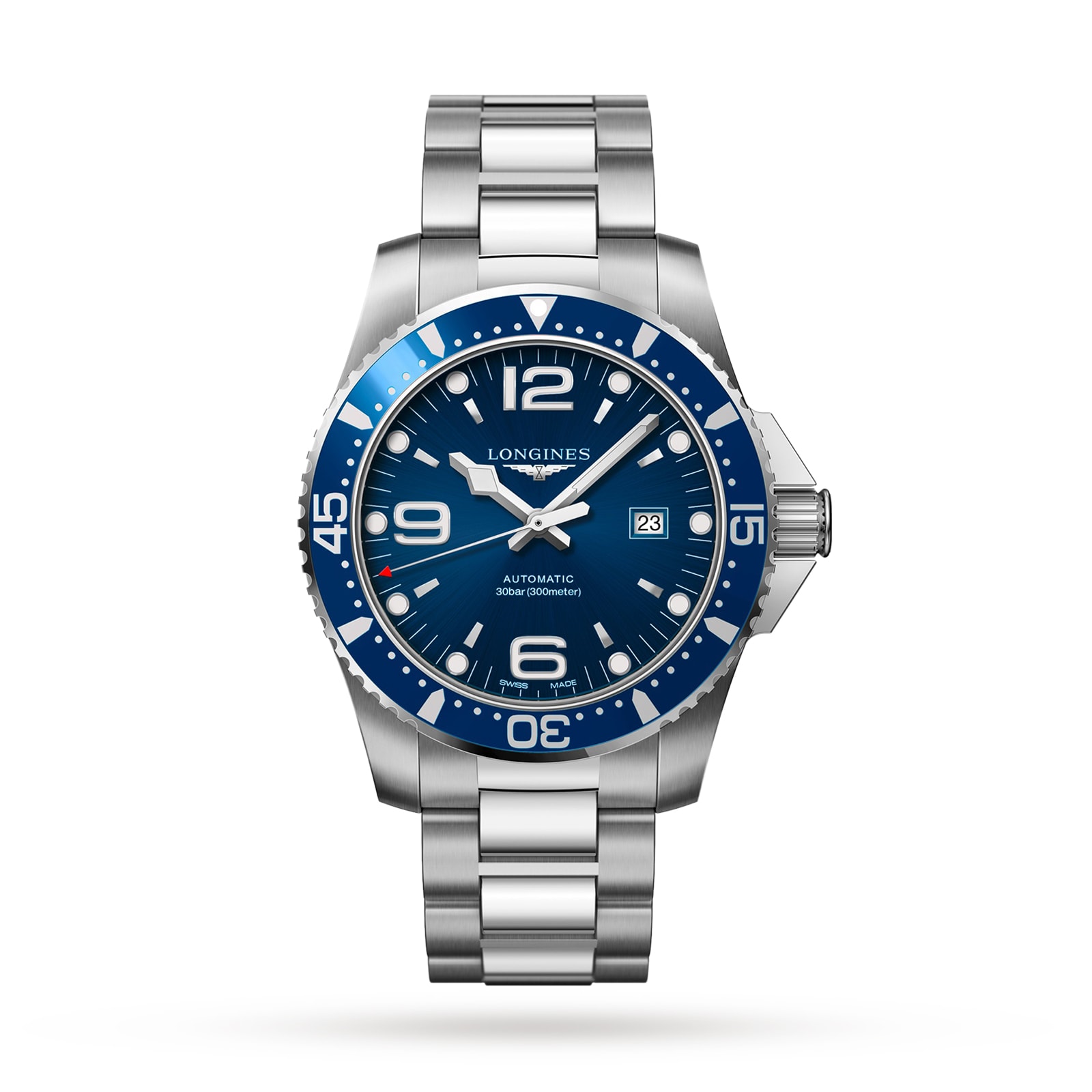 HydroConquest 44mm Mens Watch Blue