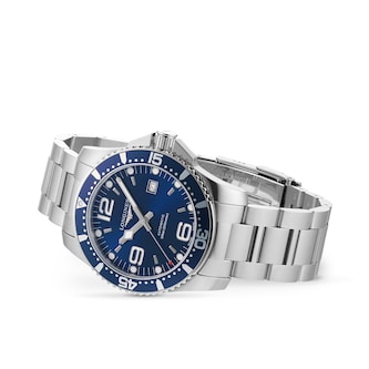 Longines HydroConquest 44mm Mens Watch Blue