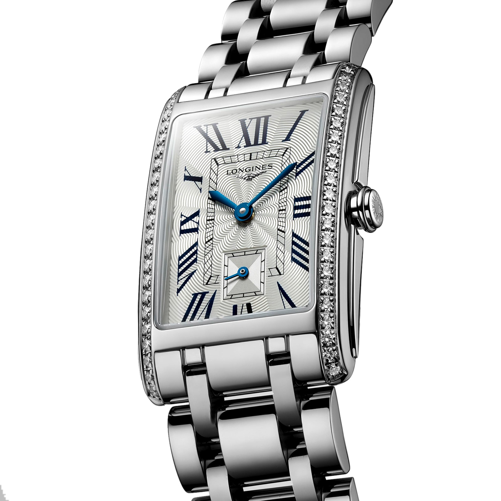 Longines DolceVita 23.3mm X 37mm Ladies Watch Silver L55120716 Watches Of Switzerland UK