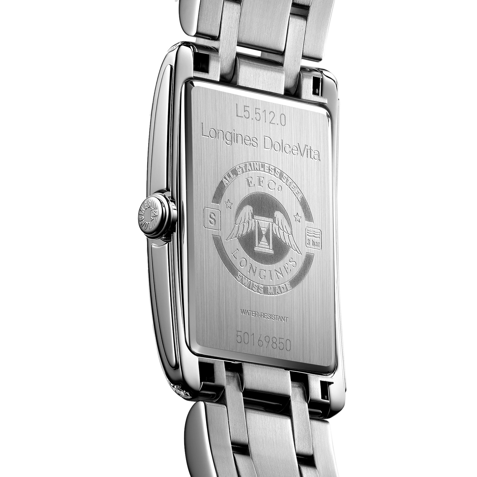 Longines DolceVita 23.3mm X 37mm Ladies Watch Silver Longines DolceVita 23.3mm X 37mm Ladies Watch Silver