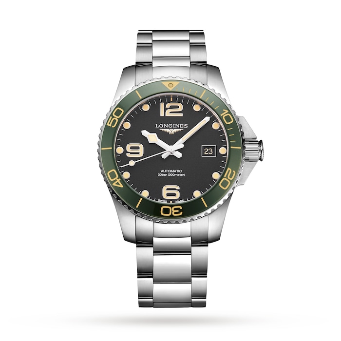 Longines HydroConquest 41mm Mens Watch - Watches of Switzerland Exclusive - Free Additional Strap