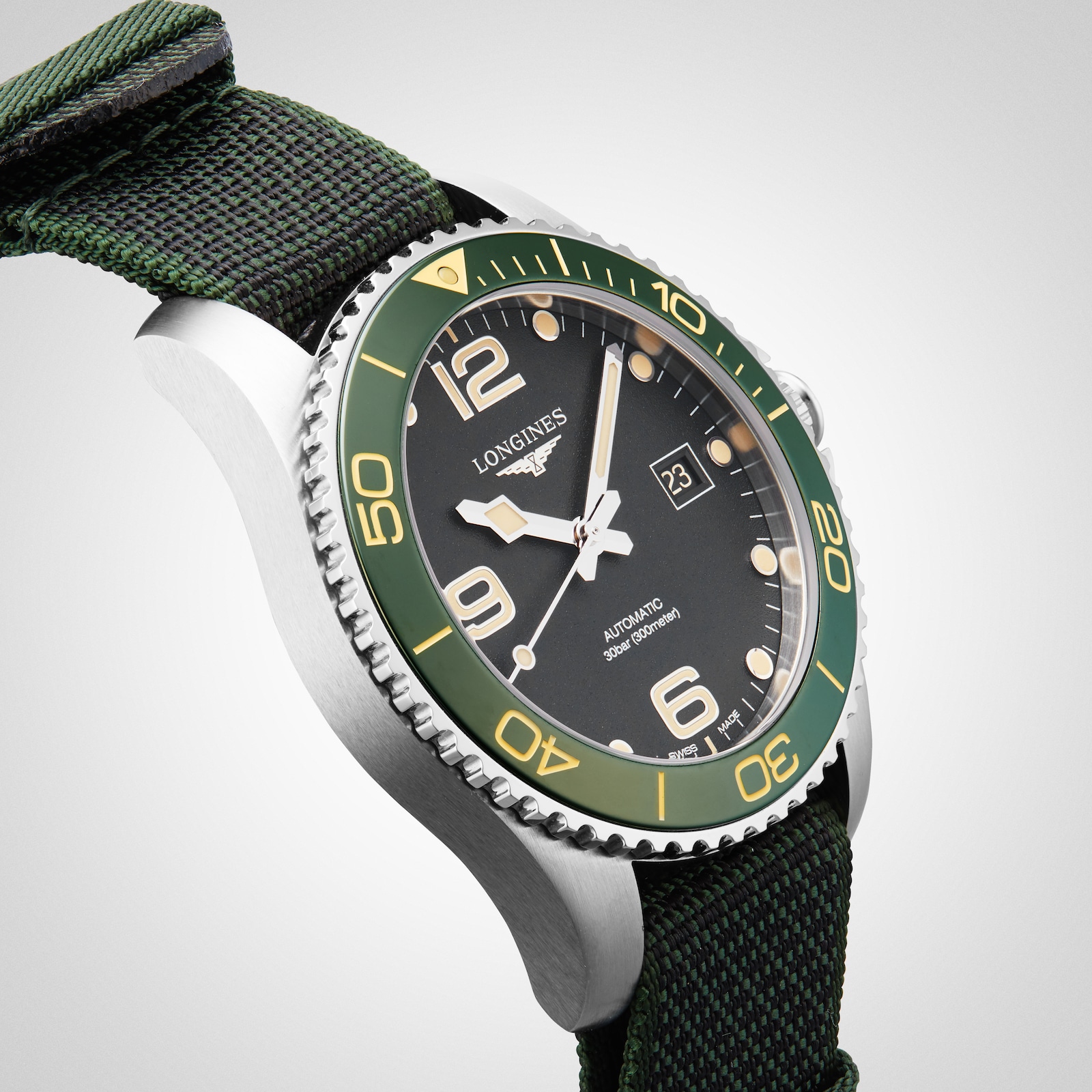 Longines HydroConquest 41mm Mens Watch Set - Watches of Switzerland Exclusive - Free Additional Strap