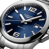 Longines Conquest 41mm Mens Watch Blue