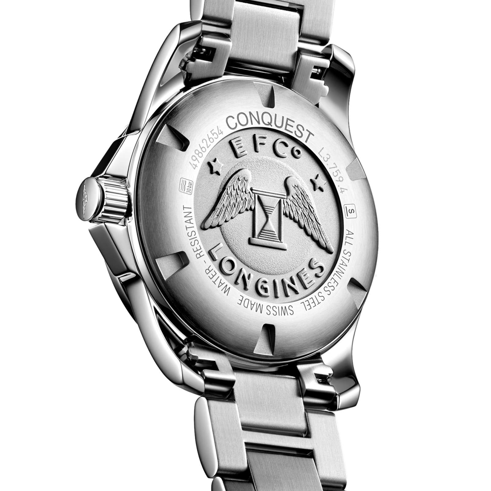 Longines Conquest 41mm Mens Watch Blue