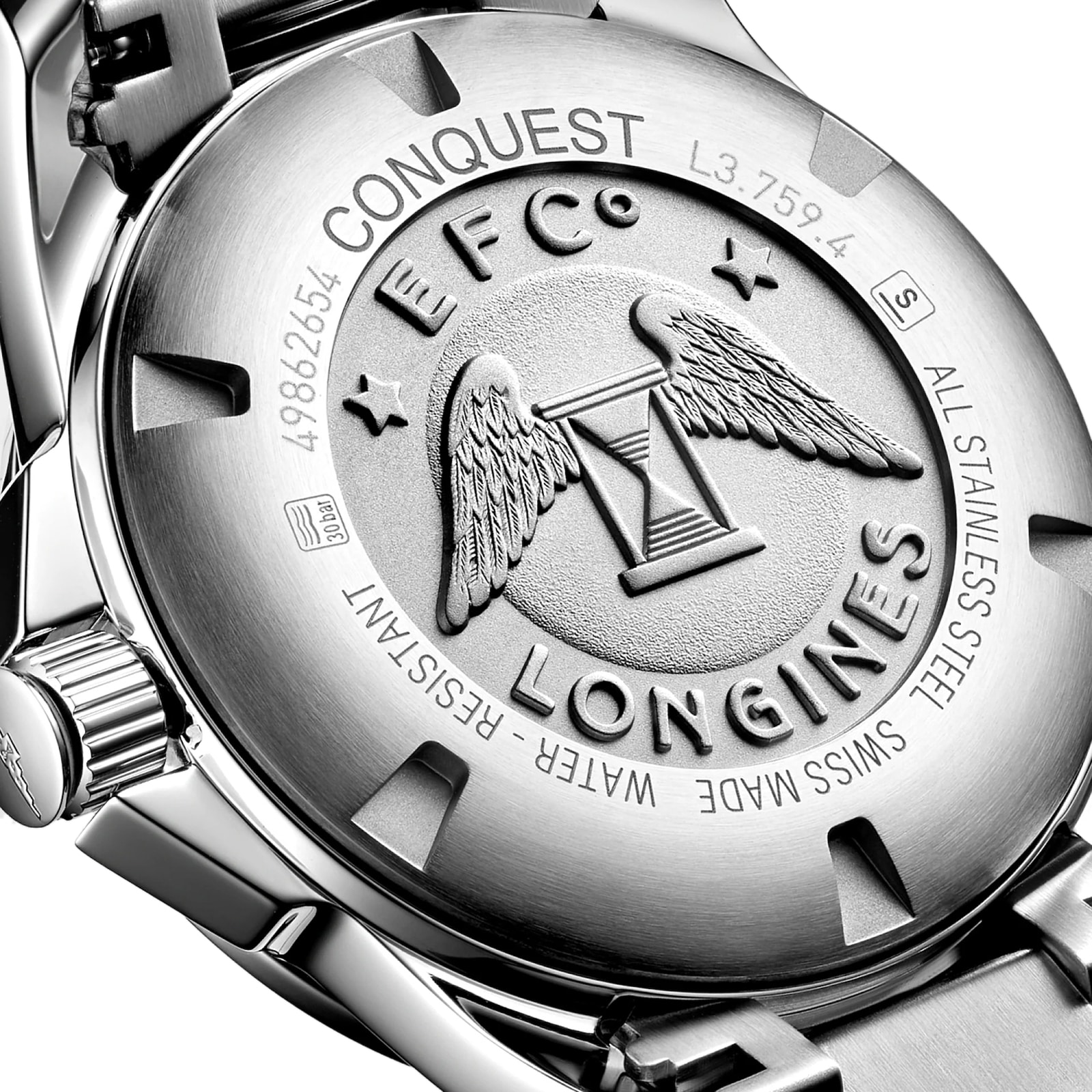 Longines Conquest 41mm Mens Watch Blue