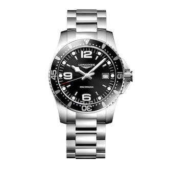 Longines HydroConquest 41mm Mens Watch Black