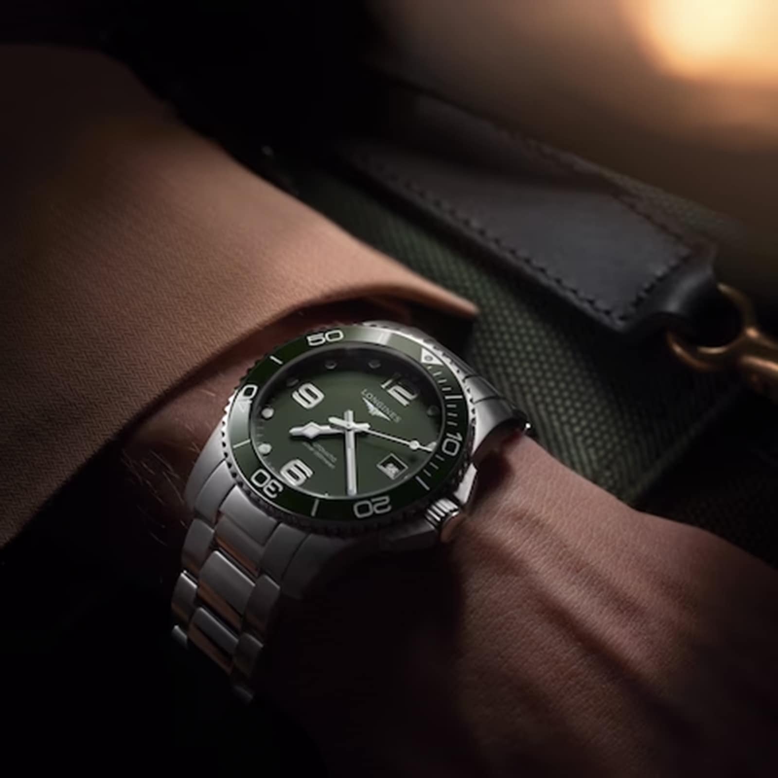 Longines Diving Hydroconquest 43mm Ladies Watch Green