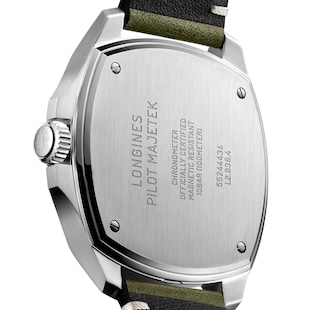 Longines Majetek Black and Green Automatic 43mm Mens Watch