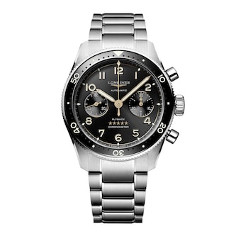 Longines Spirit Flyback 42mm Stainless Steel Black Sunray Dial Longines Spirit Flyback 42mm Stainless Steel Black Sunray Dial