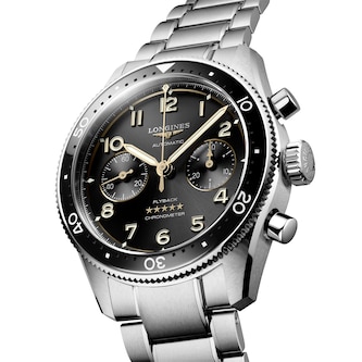 Longines Spirit Flyback 42mm Stainless Steel Black Sunray Dial Longines Spirit Flyback 42mm Stainless Steel Black Sunray Dial