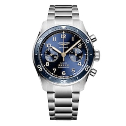 17351118 - Spirit Flyback 42mm Stainless Steel Blue Sunray Dial