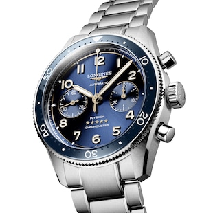 Longines Spirit Flyback 42mm Stainless Steel Blue Sunray Dial
