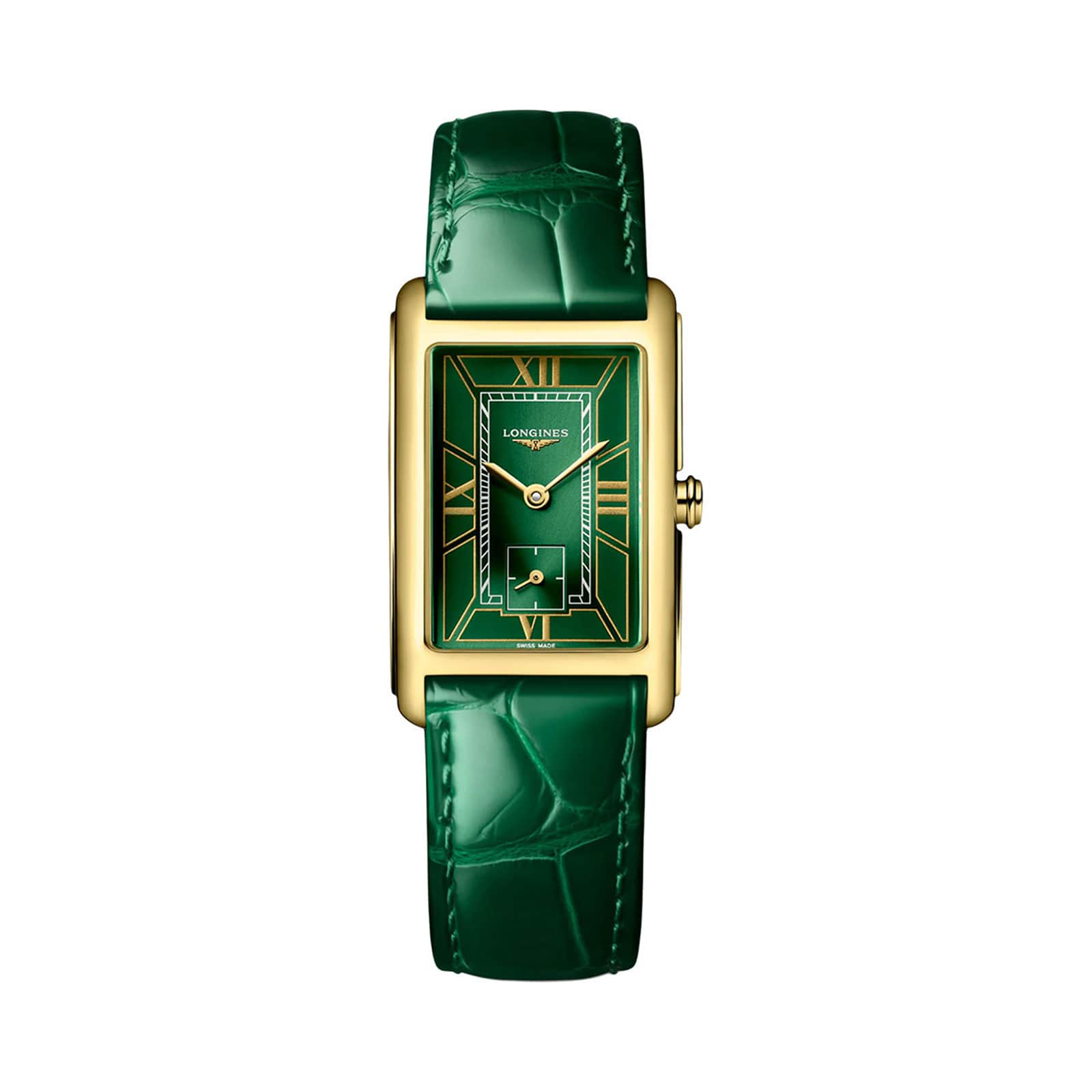 Longines DolceVita 23mm X 37mm Ladies Watch Green