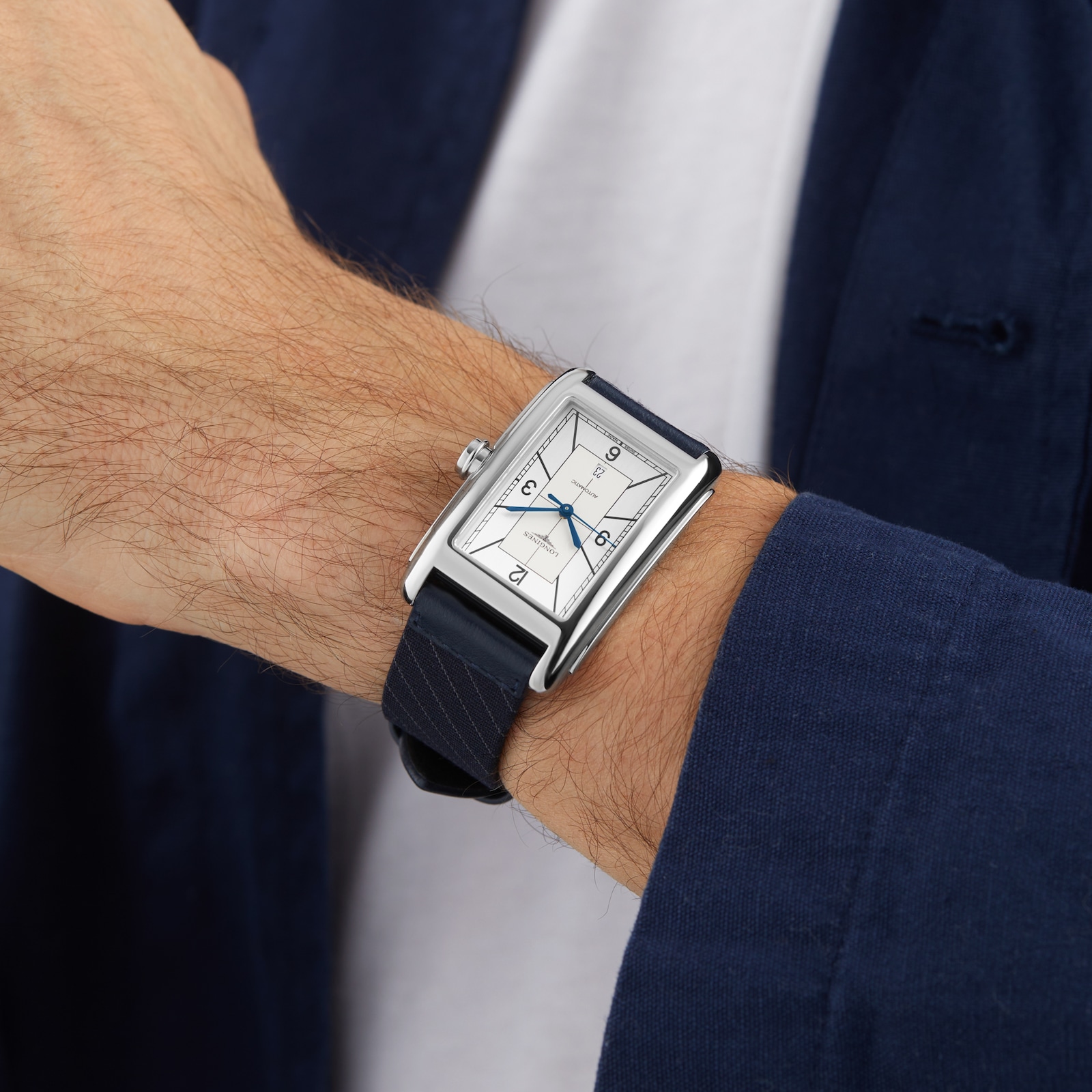 Longines DolceVita 27.7mm X 43.8mm Mens Watch Silver