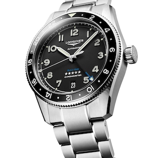 Longines Spirit Avigation 39mm Mens Watch Black