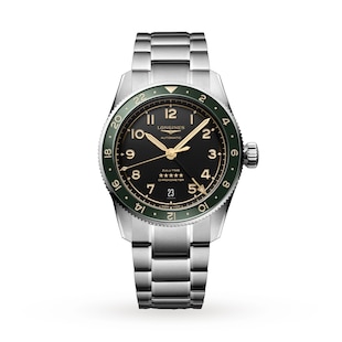 Longines Spirit Zulu Time 39mm Mens Watch